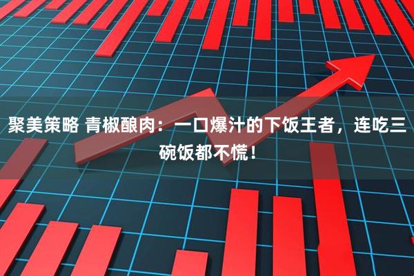 聚美策略 青椒酿肉：一口爆汁的下饭王者，连吃三碗饭都不慌！